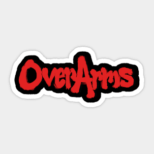 Over Arms Logo Tee Sticker